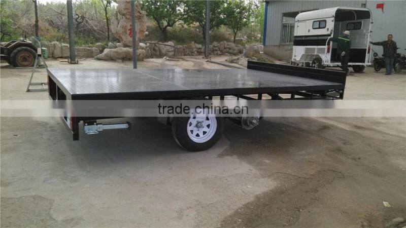 Heavy load capacity with CE approved car trailer