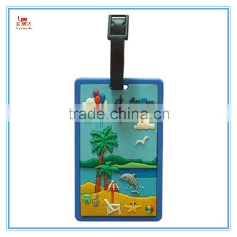 Luggage Tag For Business Promotion,Custom Silicone Bag Tag