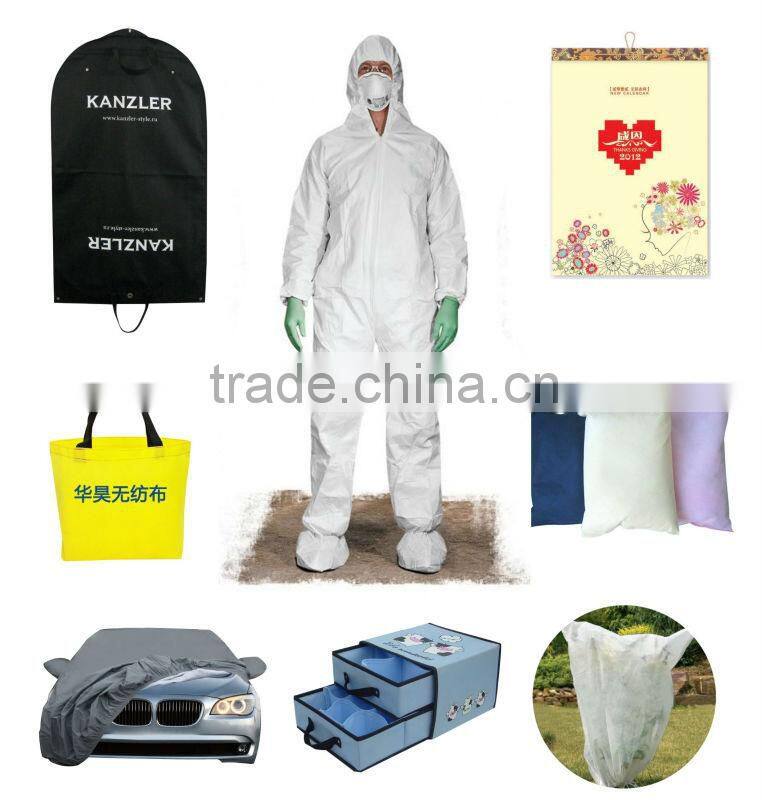factory laminated nonwoven water proof apron