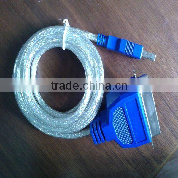 Good speed usb to DB25 female parallel usb 1284 printer cable