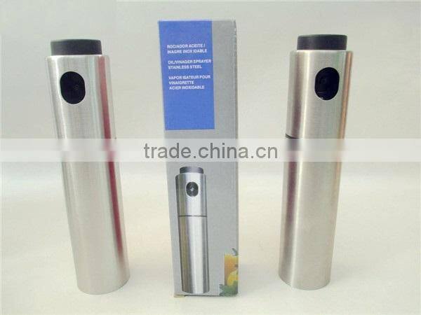 EC021AM High quality stainless steel cooking olive oil sprayer with funnel