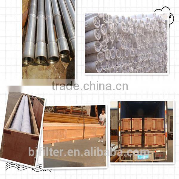 stainless steel wire wrapped wedge wire screen