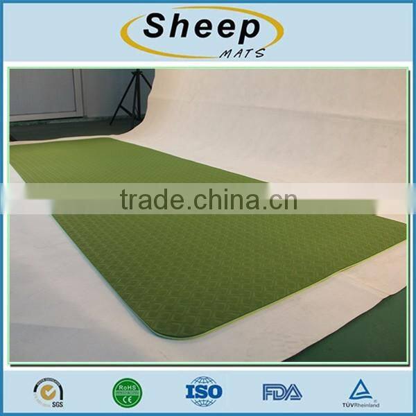 Sales promotion colored tpe custom printed yoga mats for relaxing