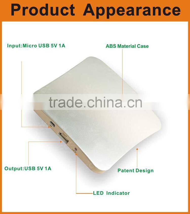 alibaba express high quality waterproof solar power charger for iphone 6 plus