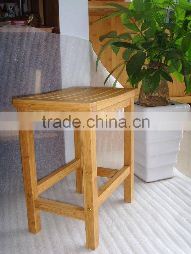 Bamboo knocked-down stool