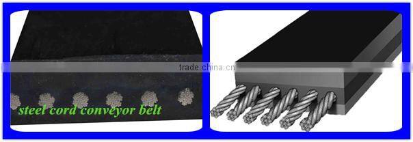 Long Belt Life Steel Reinforced Heavy Load Long Distance Transportation Of Metal Rubber Conveyor Belt/st series Belts Conveyor