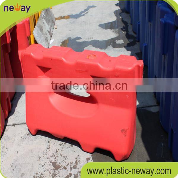 Suzhou hydraulic road barrier water fill traffic barriers PE water-stop barrier