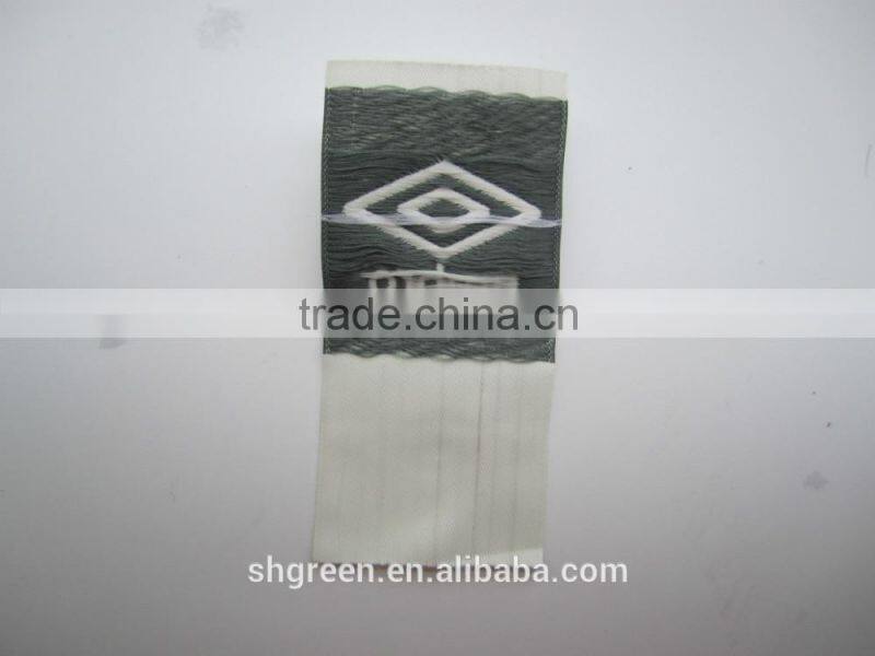high definition soft damask woven labels,weaving letters design tags