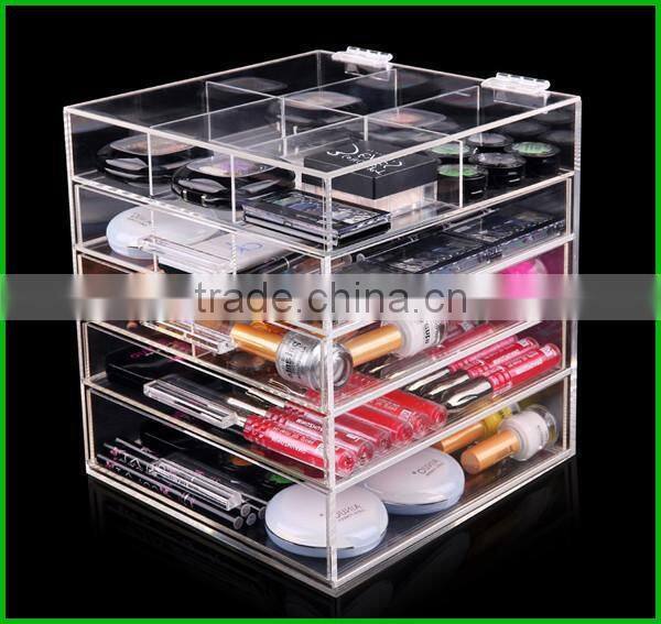 Custom Clear Acrylic Clear Makeup Storage for You Only