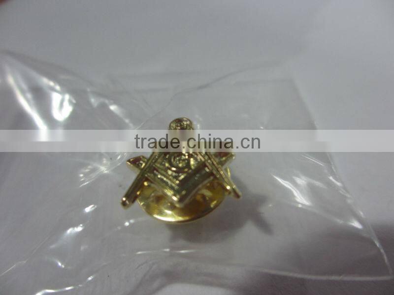 Promotional cheap metal custom masonic lapel pins