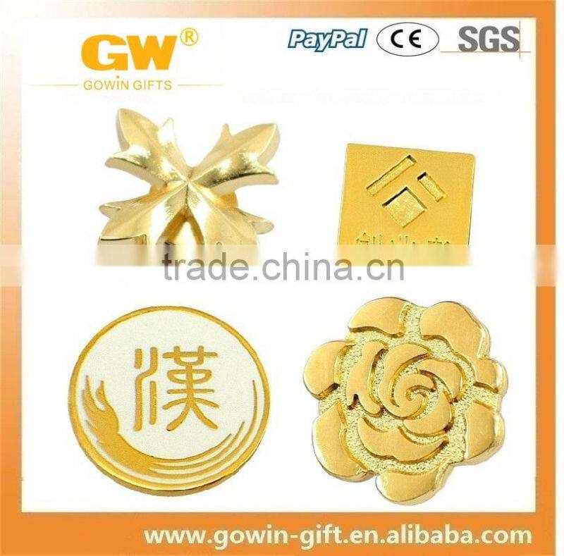 Factory direct sales OEM design metal printing badge