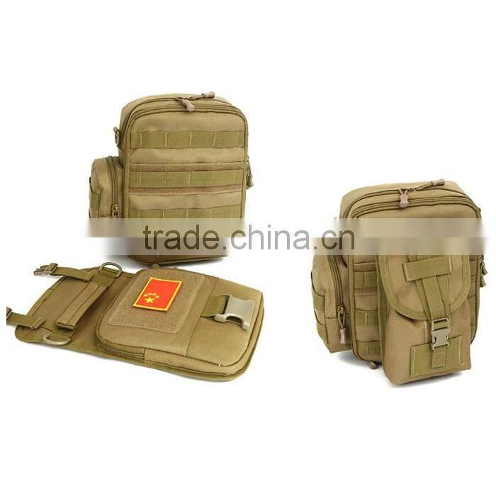 Factory Price Multiple Pockets Military Shoulder Bag