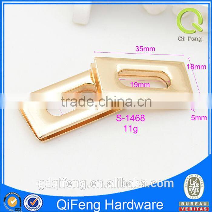 bag hardware fittings eyelets classic rectangle metal eyelets