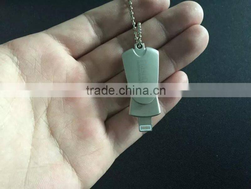 Wholesale low price otg usb flash drive mobile phone u disk 32gb flash drive for iphone