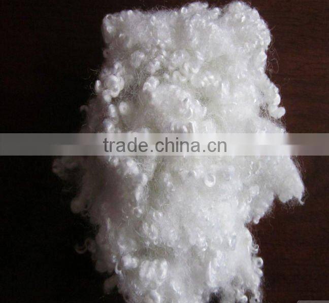 Recycled Hollow Polyester Staple Fiber GREEN