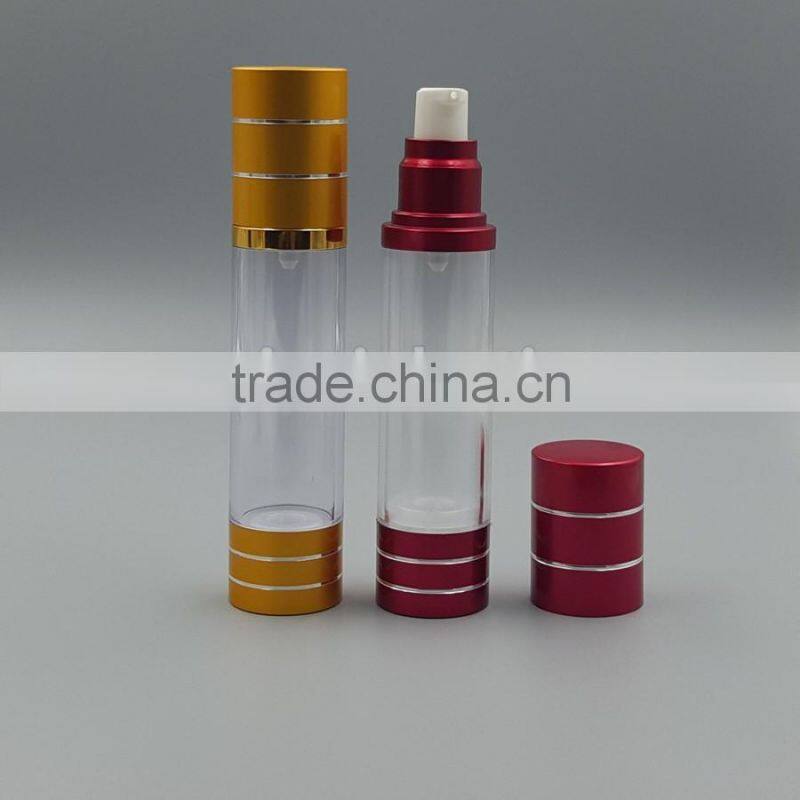 Hot sale product cosmetic vacuum bottle plastic 200ml bottle good quality cosmetic packaging