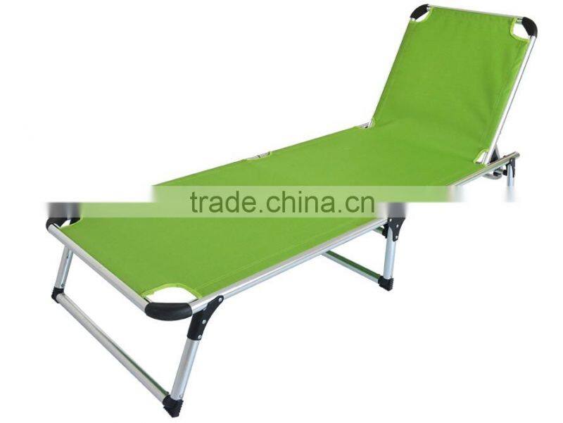 Lightweight aluminum folding camping cot