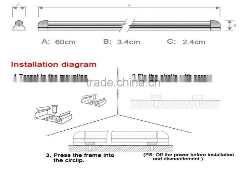 milk white PC cover SMD2835 13w t8 led tube lighting