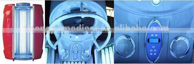 Zhengjia stand solarium machine / solarium tanning machine/tanning bed made in China