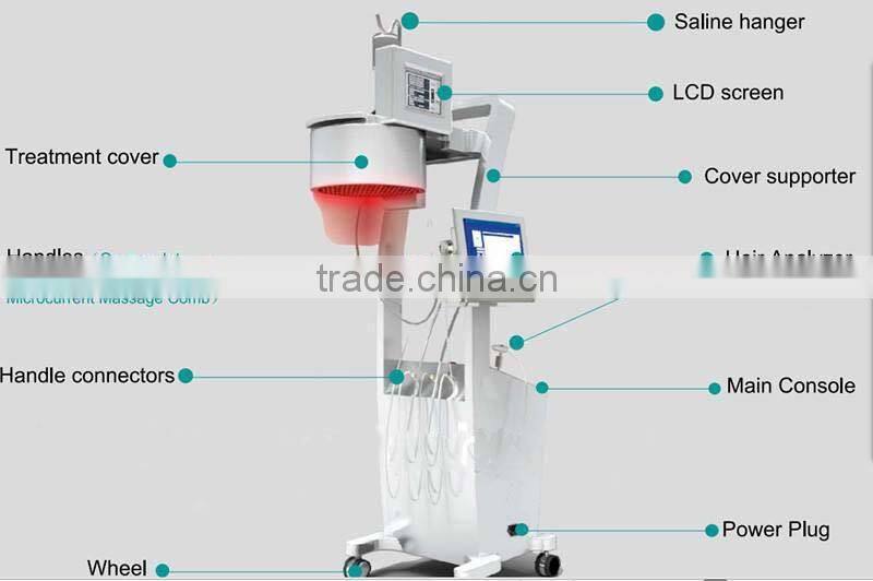 diode laser hair loss therapy hair growth products from beauty equipment supplier