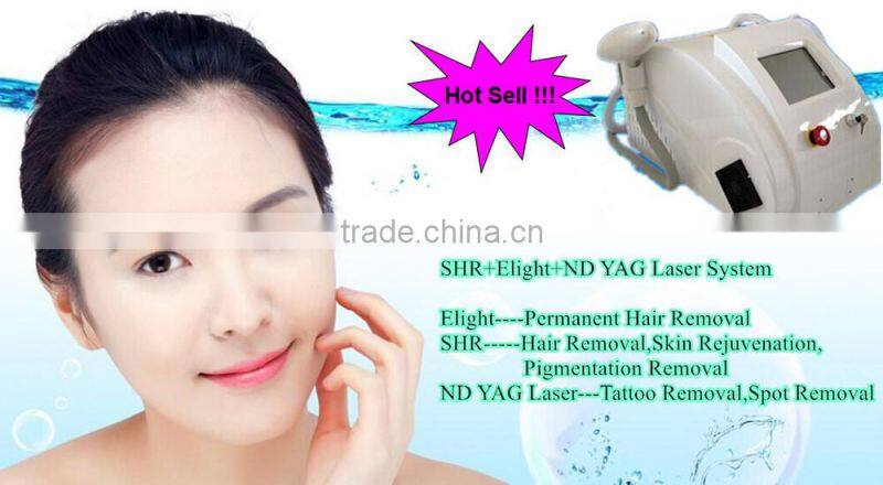 good market for ipl shr Elight nd yag pore removal laser with long pulse 1064nm
