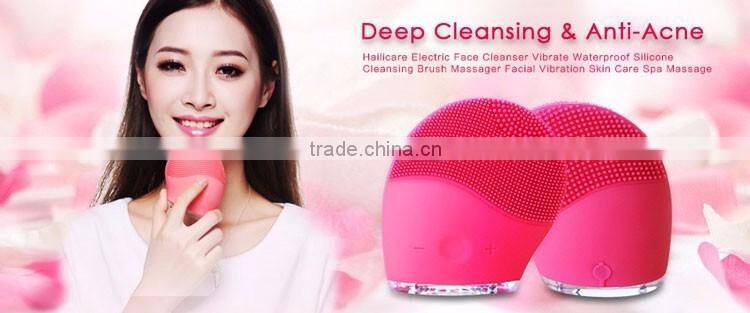 New fashion Facial Cleansing Brush, Waterproof Unique Silicone Face Brush