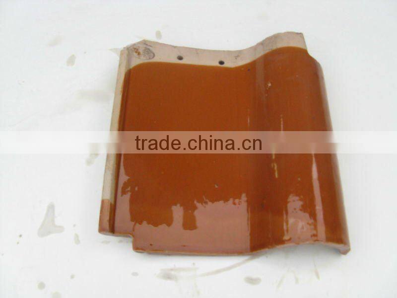 best selling glazed ceramic spanish roof tile clay for vila