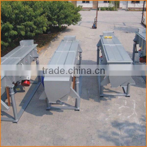 Carbon steel linear type iron vibrating screen