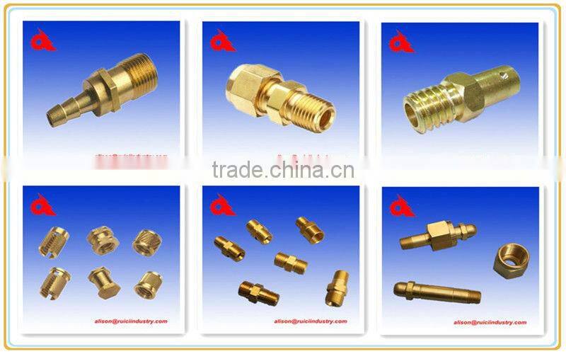 Brass cnc machining, cnc machining brass pipe fitting