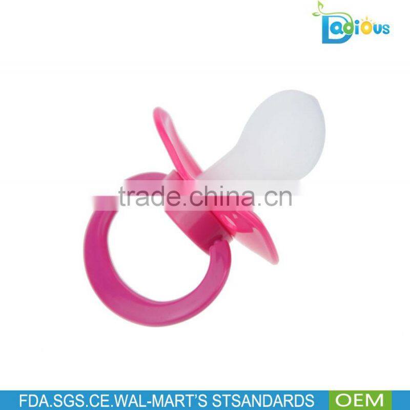 The Best selling Glittery color Dummy Pacifier Large for Adult Baby