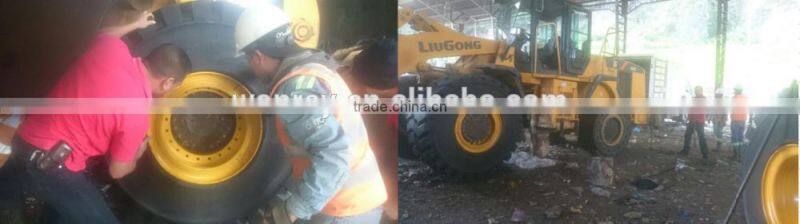 quality warranty solid otr rubber truck 20.5-25 loaders tire 20.5