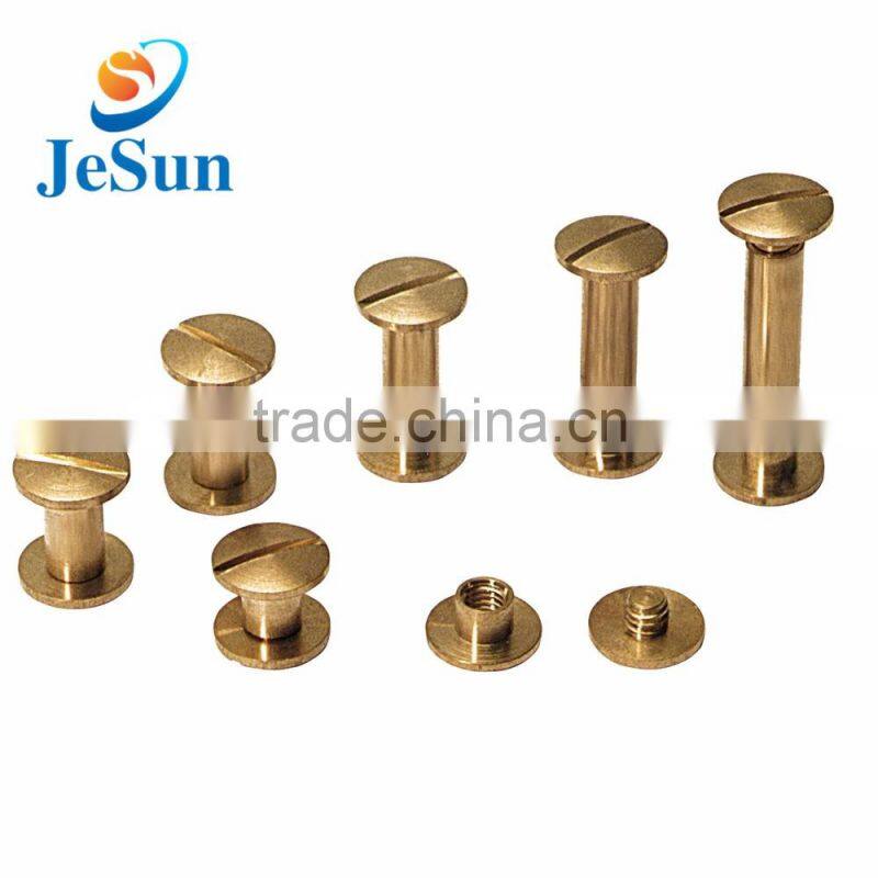OEM brass male and female screws 2017 hot sale