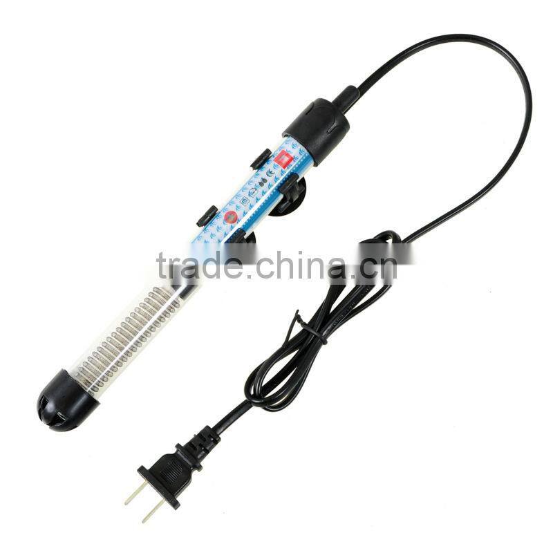 Fully Submersible Automatic Aquarium Heater 50W 220V-240V Fish Tank Water Salt