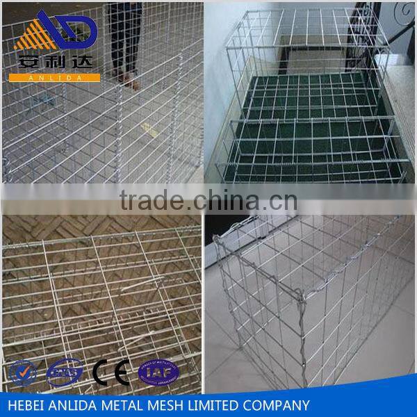 PVC coated stone cage gabion box