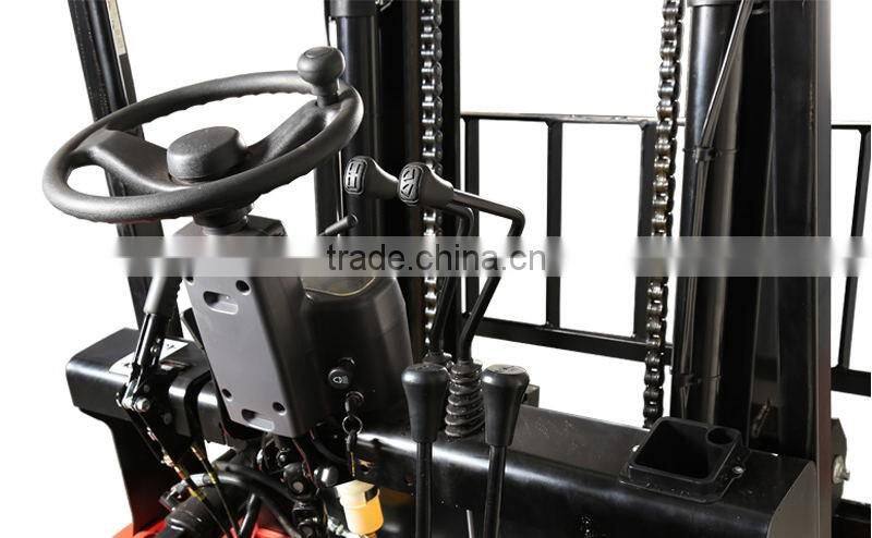 CE certificated 2.5T diesel/gasoline/dual fuel crane forklift
