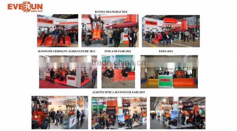 EVERUN brand CE EPA 4 approved 1.6 ton WHEEL LOADER