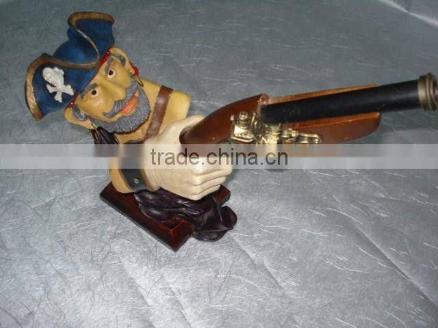 Custom pirate design skull head crafts