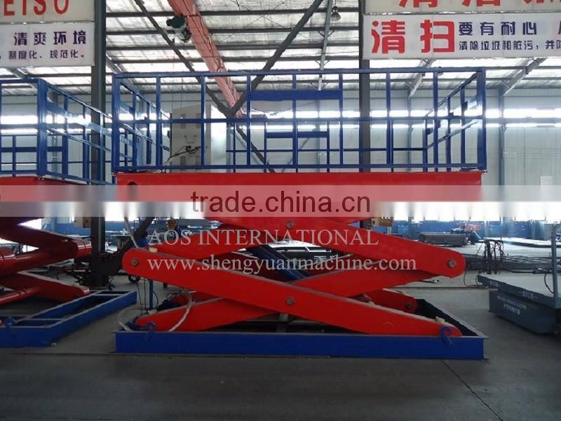 Good Quality Hydraulic Stationary Scissor Cargo Platform
