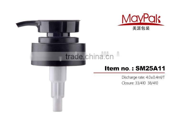 Hiqh quality liquid soap double collar lotion dispenser pump