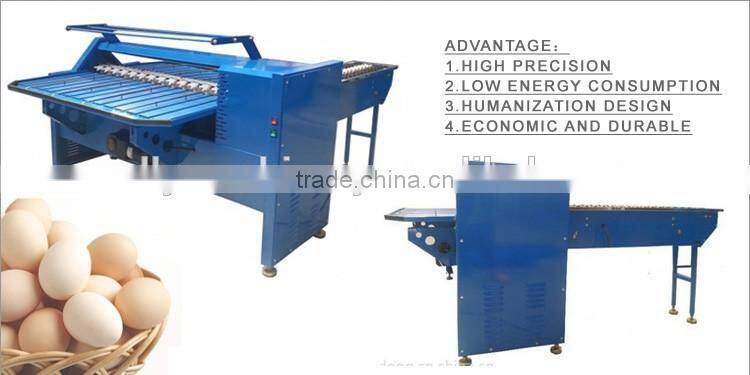 poultry farm machinery egg weighing machine/egg grading machine