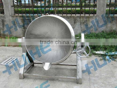 beverage processing industrial equipment stainless steel pot