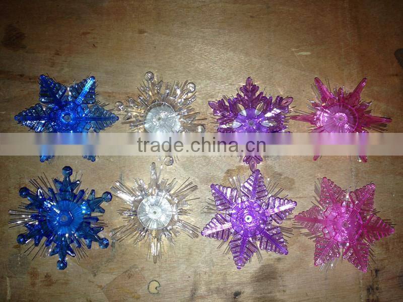 2015 newest led snowflake light fiber optic snowflake hanging chrismas decoration snowflake haing snowflake light chrismas light