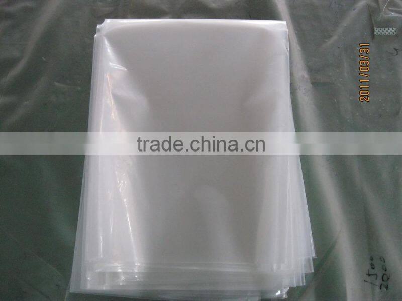 PE plastic tunnel film on bags for agricultural garden planting