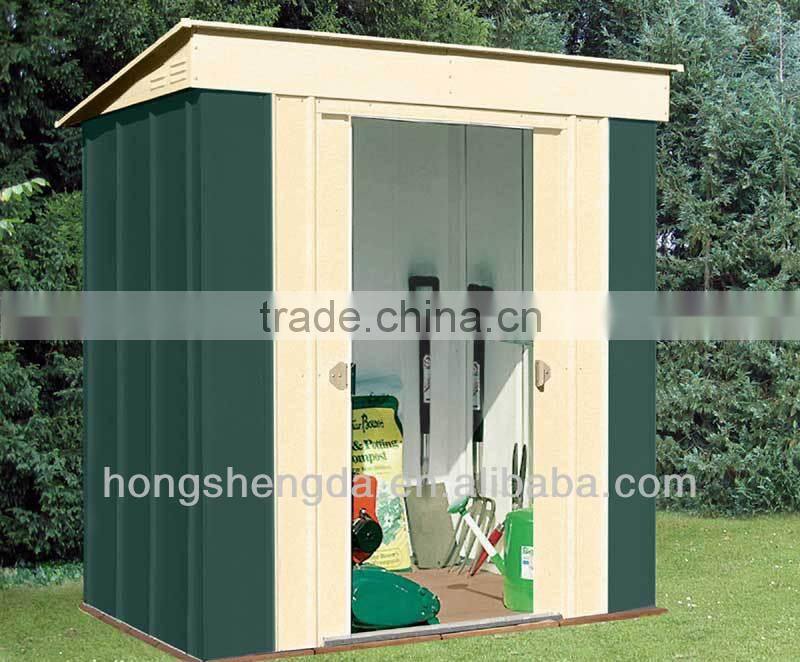 Hot sale metal frame garden shed