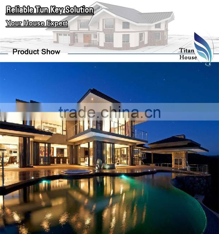 Beautiful Design Galvanized Steel Frame Kit Hotel Style House for Philippines