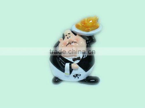 Small decorative polyresin magnets