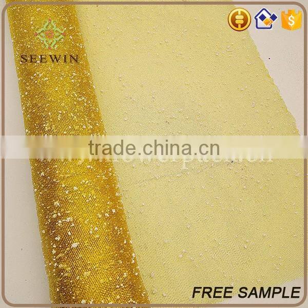 hotsale bright-coloured flower packing paper nylon mesh