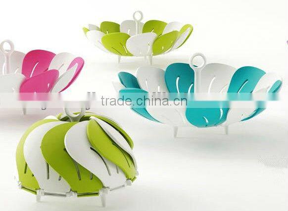 Supply Creative finch Neal telescopic fruit plate / fruit tray --purple