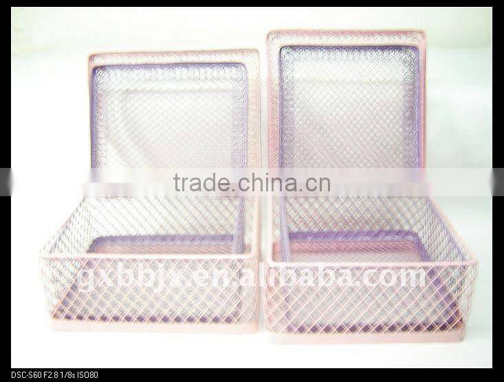 Pink/Purple square wire storage wedding gifts souvenirs