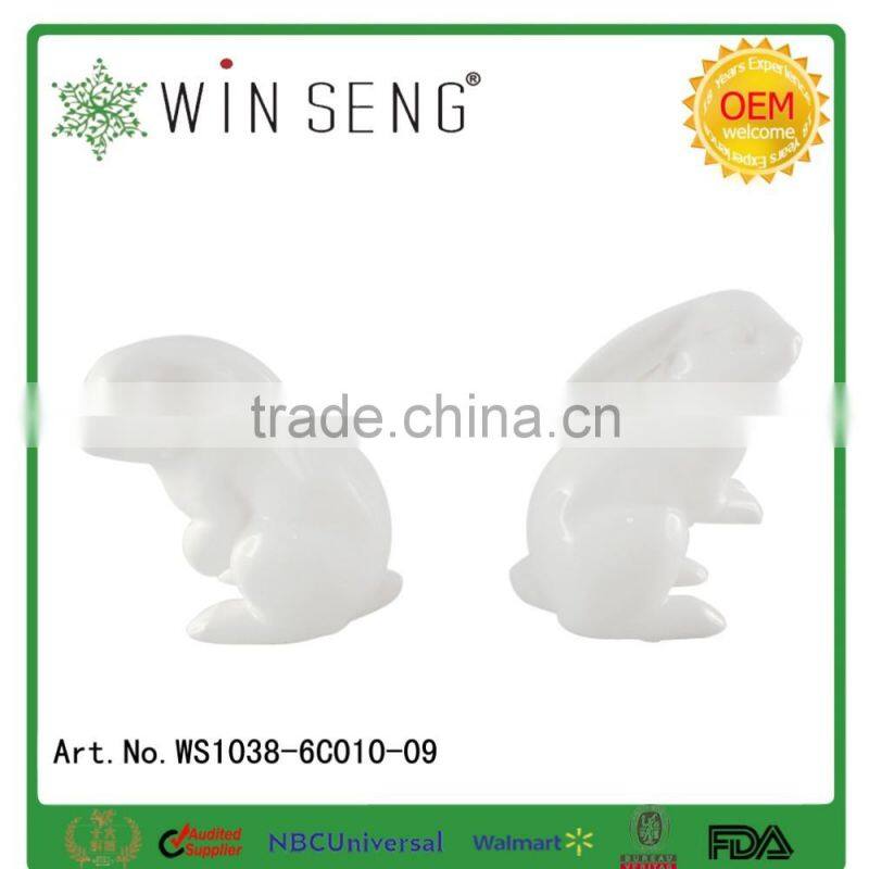 Lovely ceramic rabbit as an Easter gift